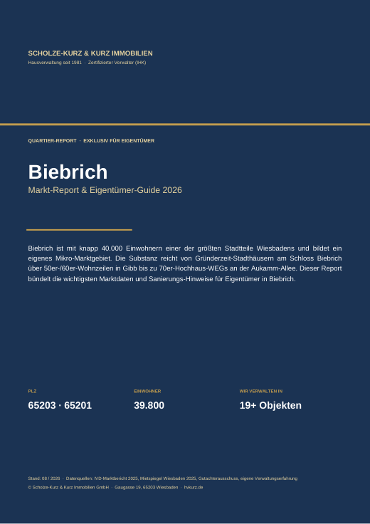 Cover Quartier-Report Biebrich