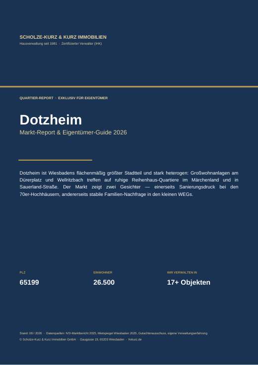 Cover Quartier-Report Dotzheim