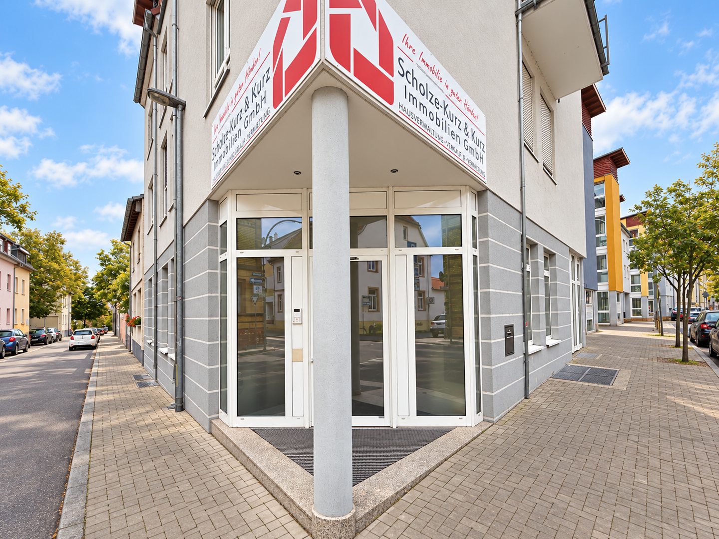 Büro der Hausverwaltung Scholze-Kurz & Kurz Immobilien GmbH – Geschäftsstelle Mainz-Kostheim