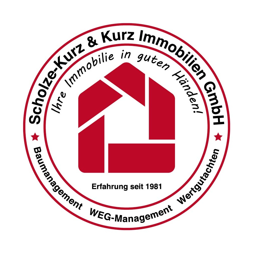 Sanierungsbegleitung und Bauleitung Wiesbaden — Baumanagement-Logo der Scholze-Kurz & Kurz Immobilien GmbH